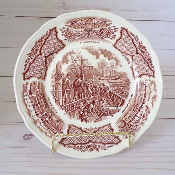Fair Winds by Alfred Meakin Bread and Butter Plates 6 Piece Set  2909 - Picture 1 of 10